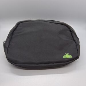 Patron Tequila Fanny Pack Waist Pouch Bag Adjustable Strap Triple Zip Pocket Blk